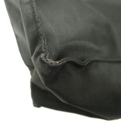 Pre Owned Chanel Black and White Canvas Shopper Tote