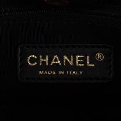 مملوكة مسبقًا Chanel Black Lambskin Chain Me Tote Bag