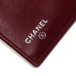 Chanel Red Leather Reissue Continental Wallet