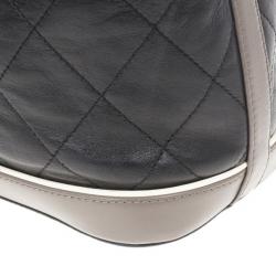 Pre Owned Chanel Tricolor Lambskin Leather Country Club Tote