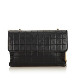 Pre Owned Chanel Two Tone Bar Quilted Leather 2.55 Reissue Flap Bag