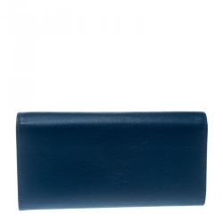 Chanel Blue Caviar Leather CC Timelesss Wallet