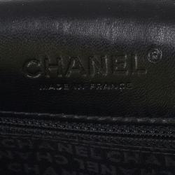 Chanel Black and White Tweed Small Flap Bag