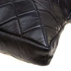 مملوكة مسبقًا حقيبة شانيل غيرل شانيل كبيرة جلد بنية داكنة