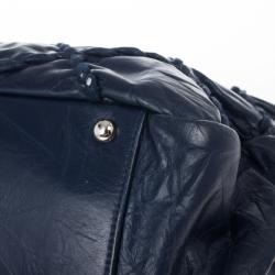 مملوكة مسبقًا Chanel Blue Bubble Quilted Tote