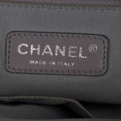 مملوكة مسبقًا Chanel Blue Bubble Quilted Tote