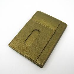 مملوكة مسبقًا Chanel Bronze Leather Bifold Wallet