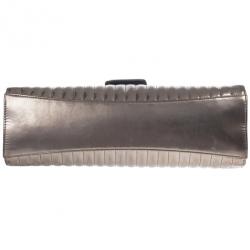 مملوكة مسبقًا Chanel Classic Metallic Vertical Quilted Press Lock Flap Bag