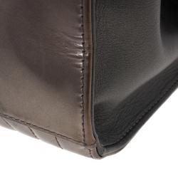 مملوكة مسبقًا Chanel Classic Metallic Vertical Quilted Press Lock Flap Bag