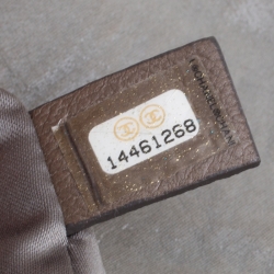 Pre Owned Chanel Grey Quilted Leather Mademoiselle Ligne Shoulder Bag