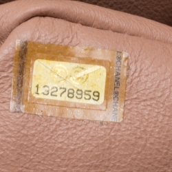 Pre Owned حقيبة شانيل قلاب كلاسيك ماكس جلد مبطن أسود