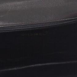 Pre Owned Chanel Black And White Envelope Shoulder Bag 