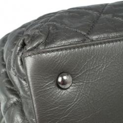 Pre Owned Chanel Metallic Leather Chain Me Tote