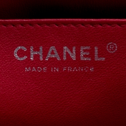 مملوكة مسبقًا حقيبة شانيل قلاب كلاسيك ماكس جلد مبطن أسود