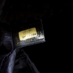 مملوكة مسبقًا حقيبة شانيل ايست ويست بولر جلد كافيار مبطنة خياطة عريضة زرقاء