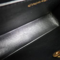 مملوكة مسبقًا Chanel Black Caviar Vertical Quilt Mademoiselle Flap Bag