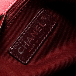 Chanel Multicolor Nubuck Leather CC Flower Power Messenger Bag