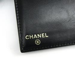 مملوكة مسبقًا  محفظة شانيل ين CC L تايمليس جلد كافيار سوداء