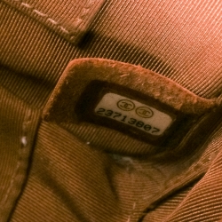 مملوكة مسبقًا Chanel Caramel Quilted Leather Camera Crossbody Bag