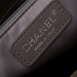 Pre Owned حقيبة شانيل غراند GST شوبر جلد كافيار أسود مبطن