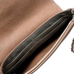 مملوكة مسبقًا Chanel Brown Leather Halfmoon WOC Bag