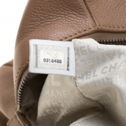 مملوكة مسبقًا حقيبة شانيل ايست ويست بولر جلد كافيار مبطنة خياطة عريضة سوداء