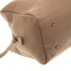 مملوكة مسبقًا حقيبة شانيل ايست ويست بولر جلد كافيار مبطنة خياطة عريضة سوداء