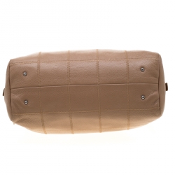 مملوكة مسبقًا حقيبة شانيل ايست ويست بولر جلد كافيار مبطنة خياطة عريضة سوداء