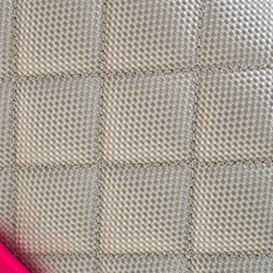 Pre Owned Chanel Tri Color Nylon and Leather Medium Limited Edition Boy Fluo Flap Shoulder Bag