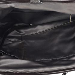 Pre Owned Chanel Dark Brown Pony Hair Sharpei Tote Bag