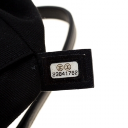 Pre Owned Chanel Grey Fabric Medium Deauville Tote