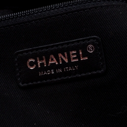 Pre Owned Chanel Grey Fabric Medium Deauville Tote