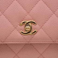 مملوكة مسبقًا Chanel Blush Pink Quilted Leather Jumbo Vintage Kelly Bag