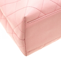 مملوكة مسبقًا Chanel Blush Pink Quilted Leather Jumbo Vintage Kelly Bag