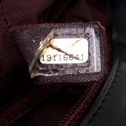 Pre Owned Chanel Black Quilted Leather Classic Single Flap Bag