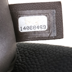 Pre Owned Chanel Black Quilted Leather Small CC Flap Bag