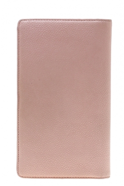 Chanel Blush Pink Caviar Leather CC L Yen Wallet