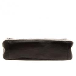 Pre Owned Chanel Vintage Black Quilted Leather 2 Way Shoulder Hand Bag