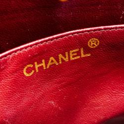 Pre Owned Chanel Vintage Black Quilted Leather 2 Way Shoulder Hand Bag