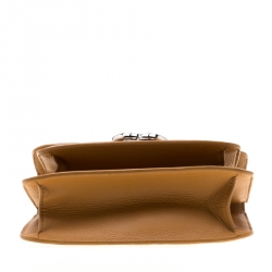 Pre Owned Chanel Caramel Quilted Leather Flap Bag