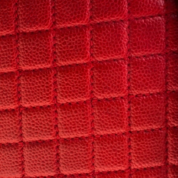  مملوكة مسبقًا Chanel Red Quilted Leather Large Boy Flap Bag