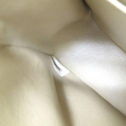 Pre Owned Chanel Beige Lambskin Small Flap  