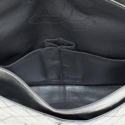 Pre Owned Chanel Metallic Silver Reissue Flap Bag