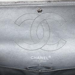 Pre Owned Chanel Metallic Silver Reissue Flap Bag