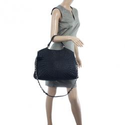 مملوكة مسبقًا Chanel Black Leather Sea Hit Tote