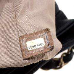 مملوكة مسبقًا Chanel Black Quilted Leather Wild Stitch Tote