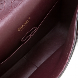 مملوكة مسبقًا Chanel Black Quilted Leather Maxi Classic Double Flap Bag