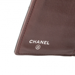 Chanel Black Quilted Leather Classic L Flap Wallet