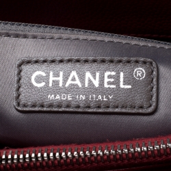 مملوكة مسبقًا حقيبة شانيل غراند GST شوبر جلد كافيار أسود مبطن 