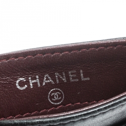 Chanel Black Quilted Leather Classic Card Holder